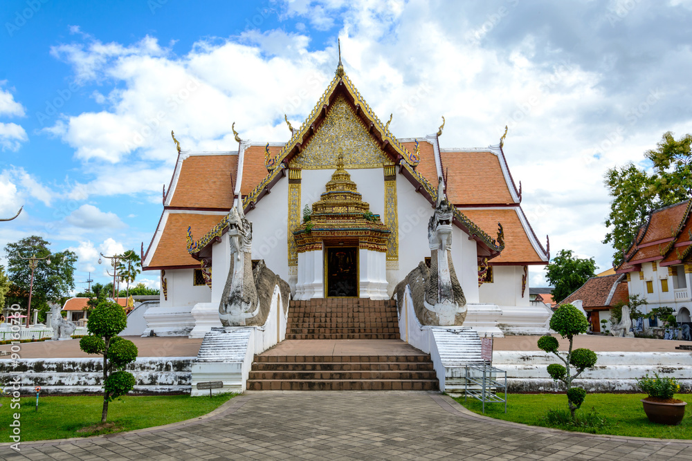 Wat Phumin Temple at Nan Province, Thailand