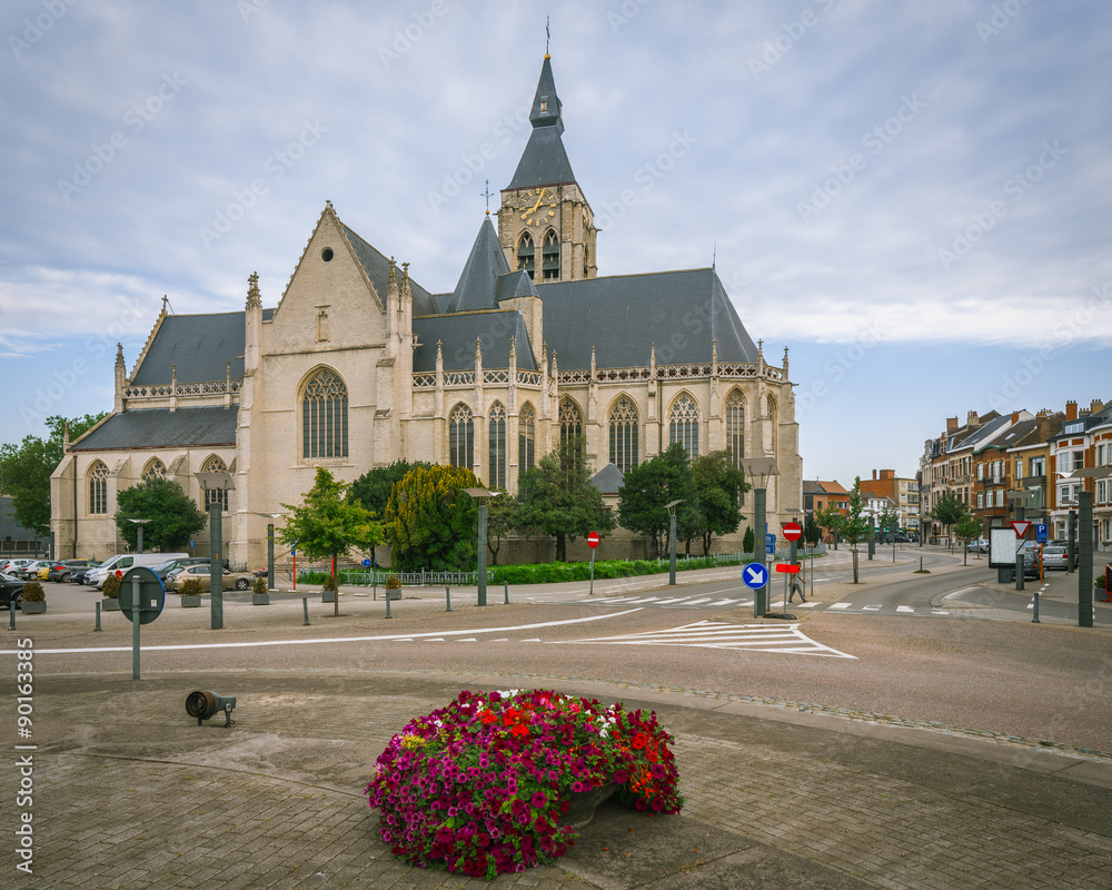 Heroes Square in Vilvoorde, Belgium