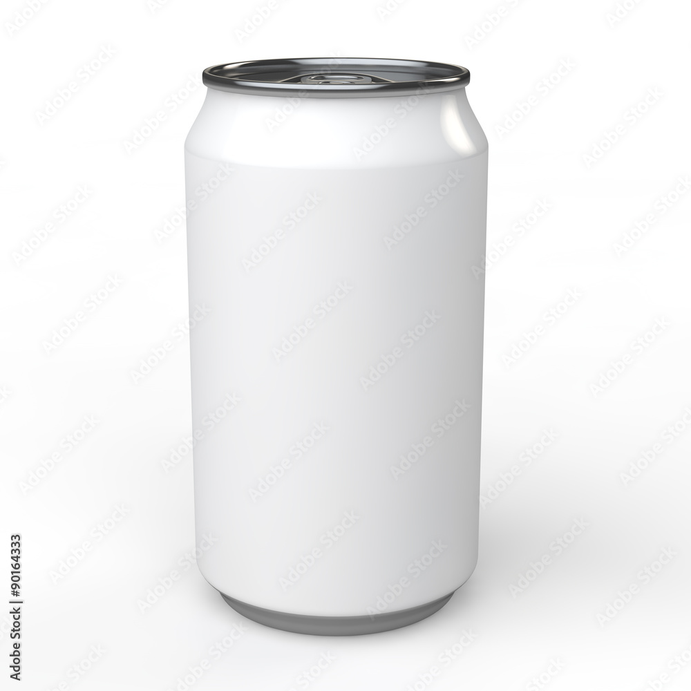 3d blank white soda can 3d blank white soda can