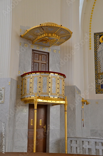 Foto Otto Wagner, Kirche am Steinhof, in Vienna, Austria