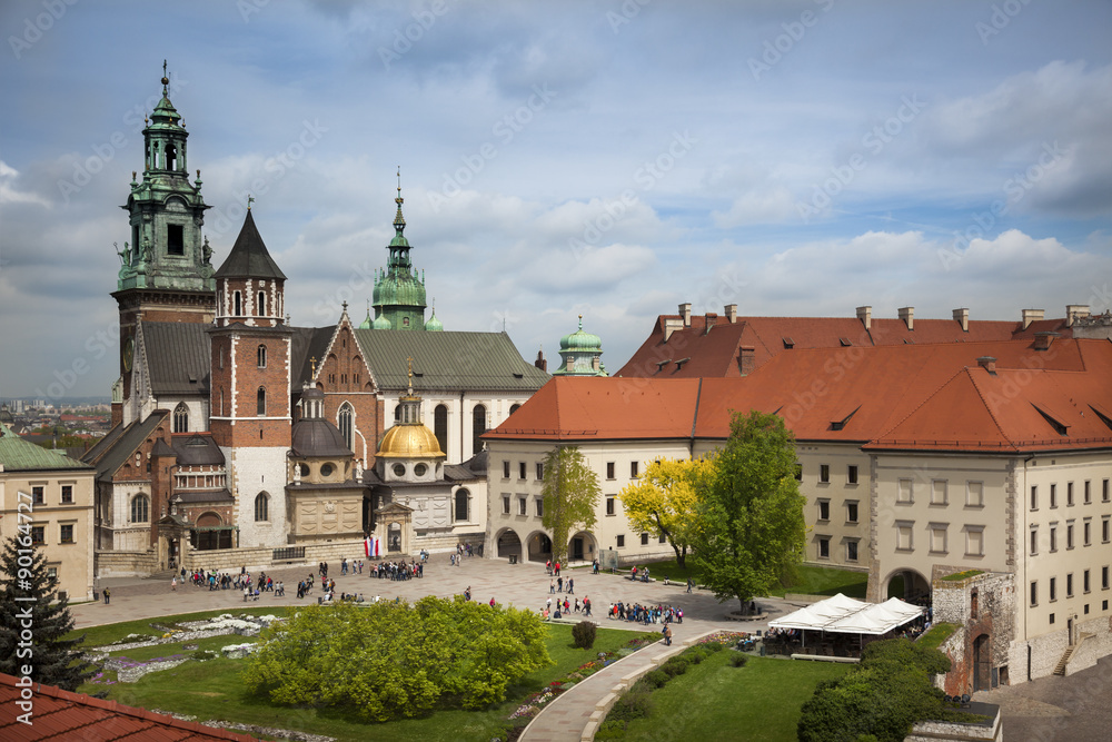 Fototapeta Kraków Wawel widok