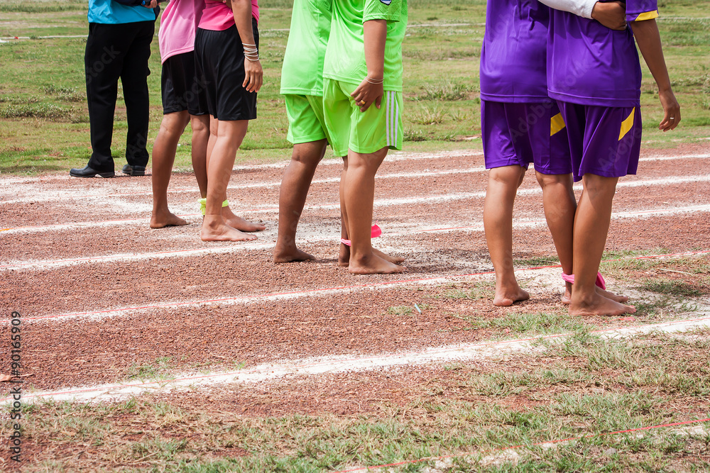 three-legged race Sports in Thailand