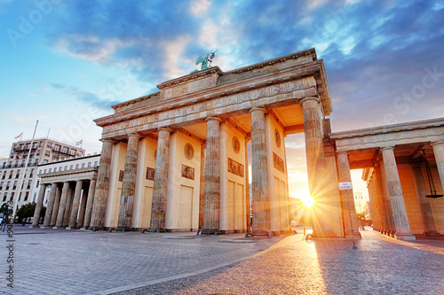 Berlin  Brandenburg gate  Germany