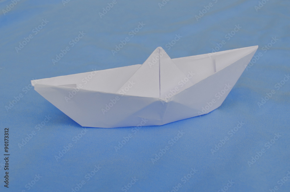 Obraz premium Papierschiff