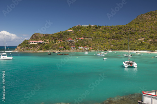 St. Barth Island, Caribbean sea © forcdan