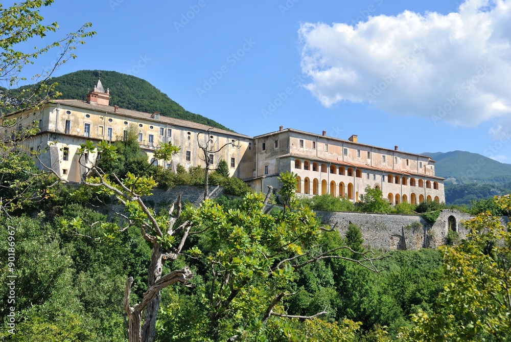 Veduta della Certosa di Trisulti - Collepardo - Frosinone - Lazio - Italia