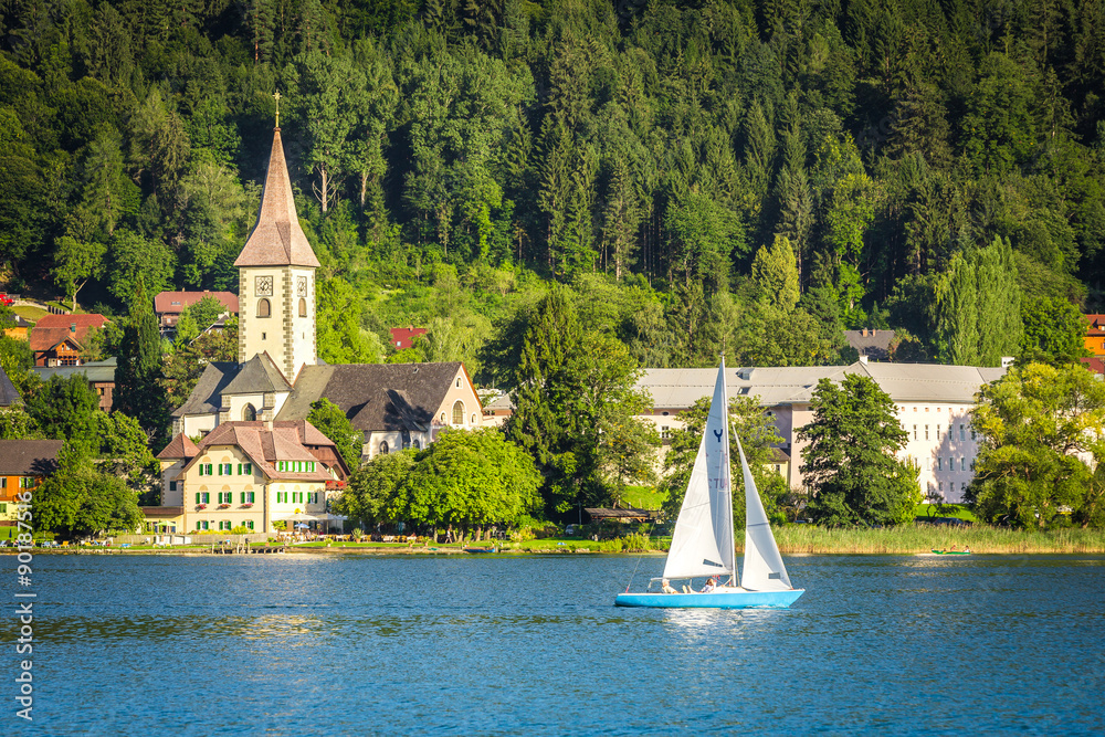 Fototapeta premium Ossiacher See #4, Österreich