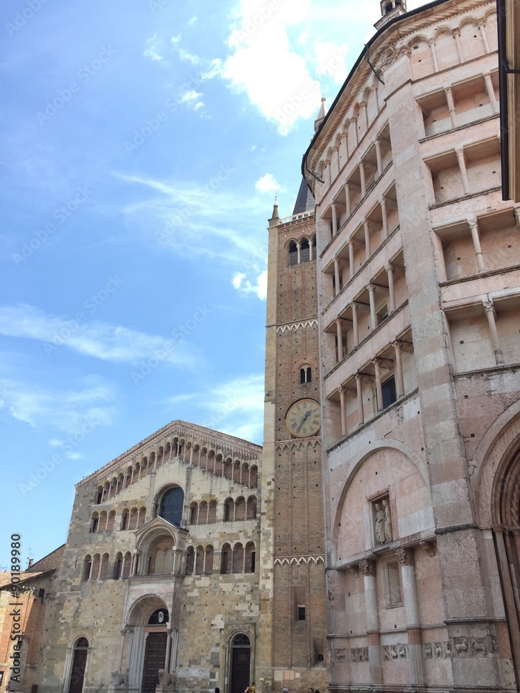 Battiestero e Duomo di Parma