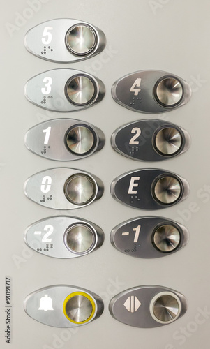 Elevator Buttons Panel