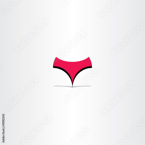 female panites icon vector design