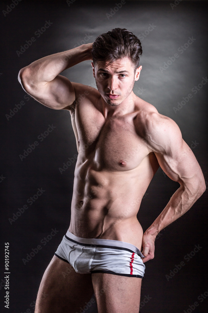 Handsome muscular man Handsome muscular man