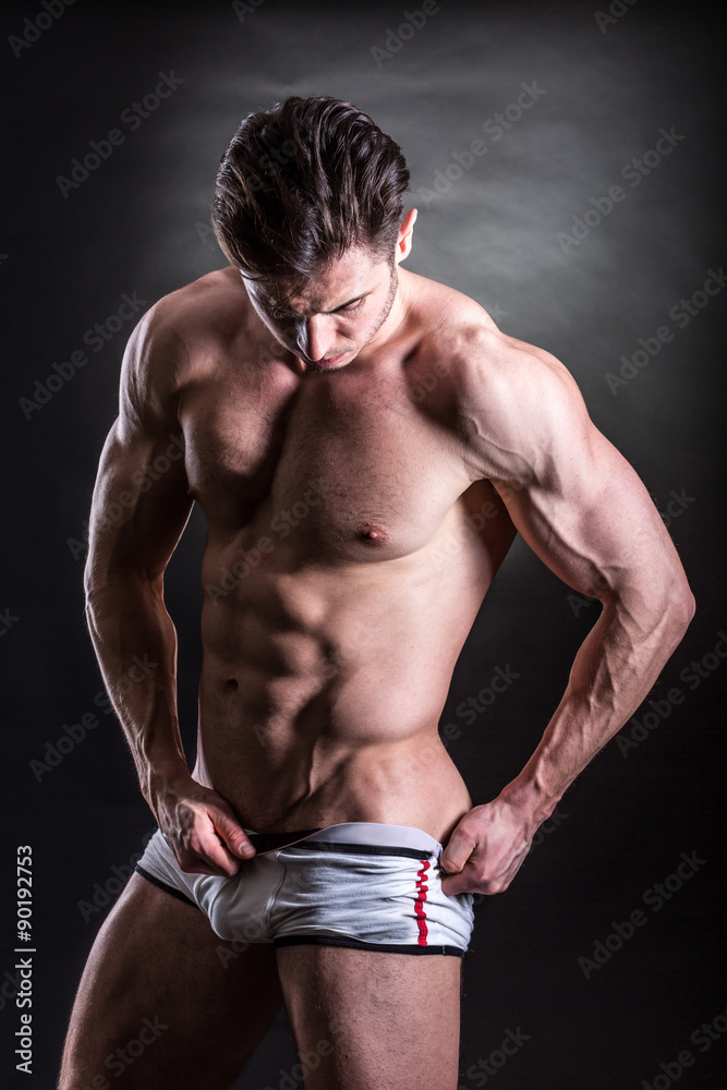 Fototapeta premium Handsome muscular man