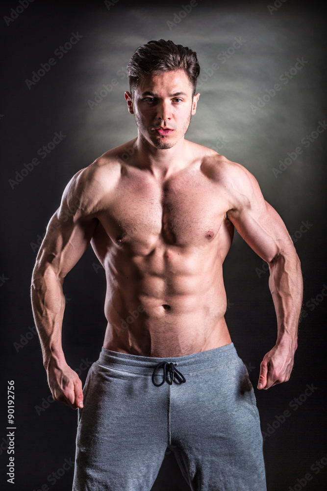 Fototapeta premium Handsome muscular man