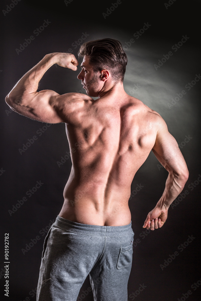 Fototapeta premium Handsome muscular man