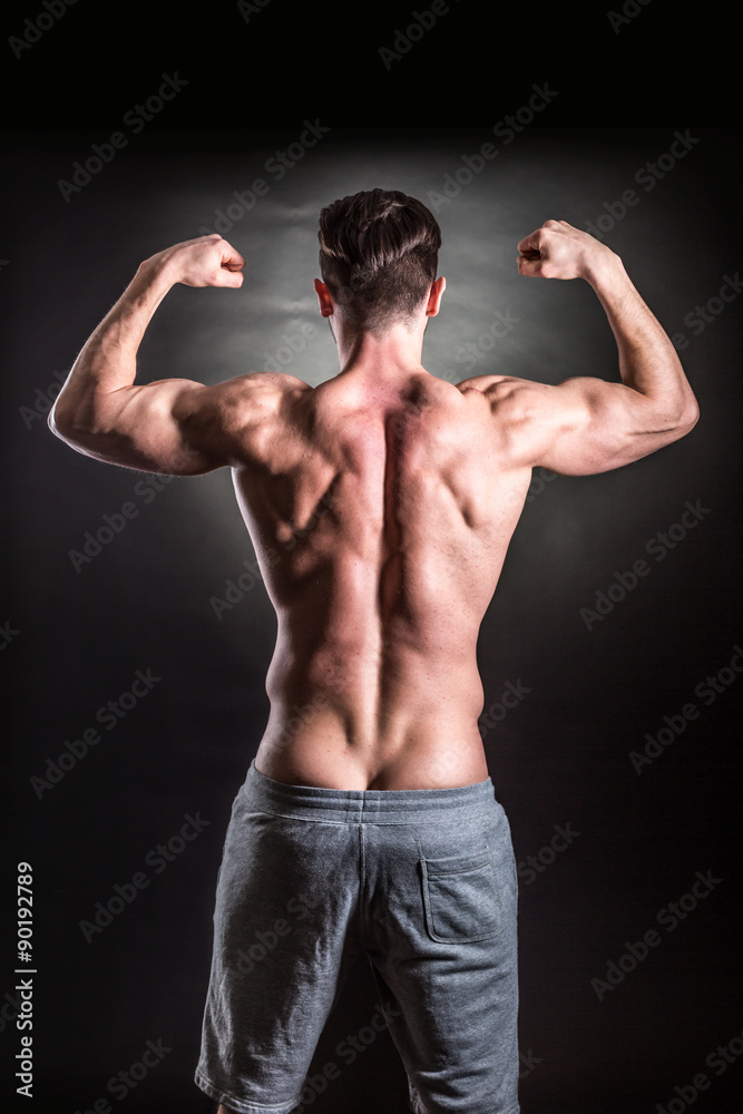 Handsome muscular man Handsome muscular man