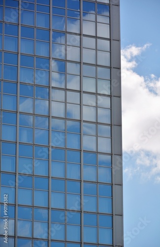 Wallpaper Mural Glass facade of modern office building Torontodigital.ca