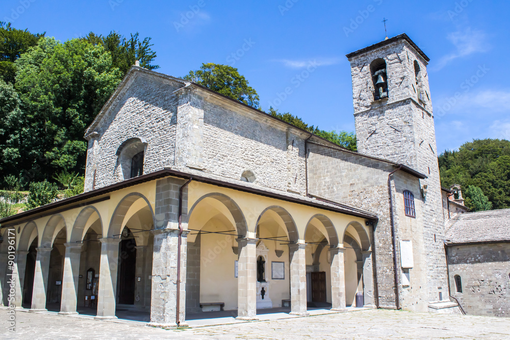 la Verna,.Franciscan sanctuary in Tuscany, Italy