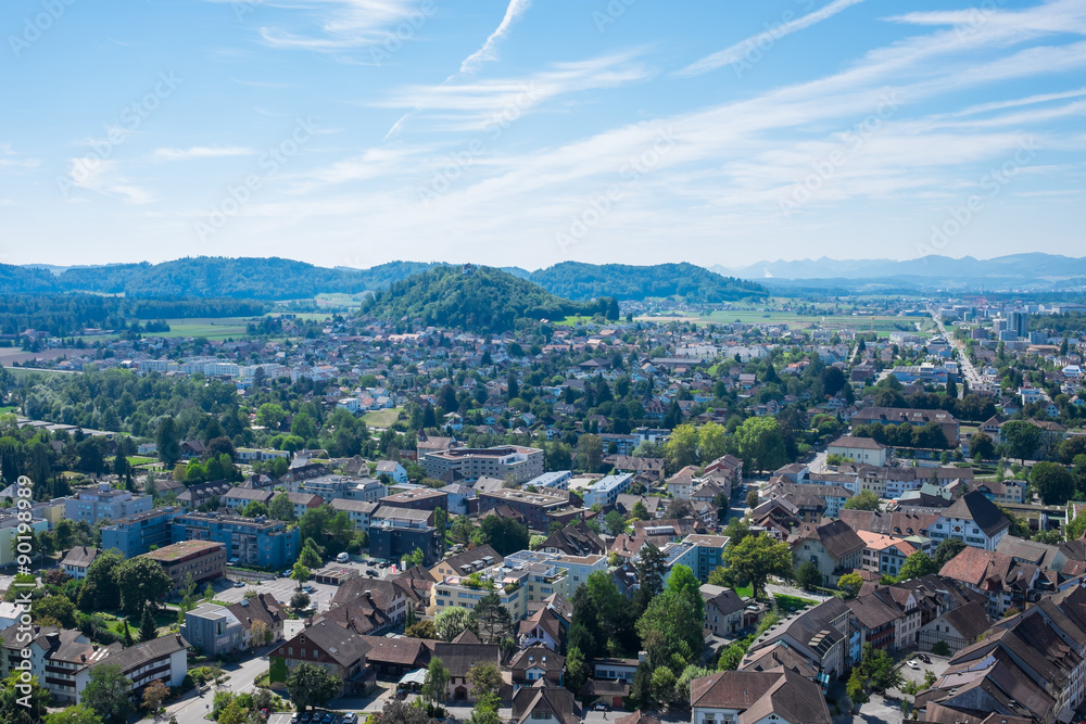 Obraz premium Lenzburg in der Schweiz