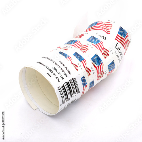Roll of Postage stamps