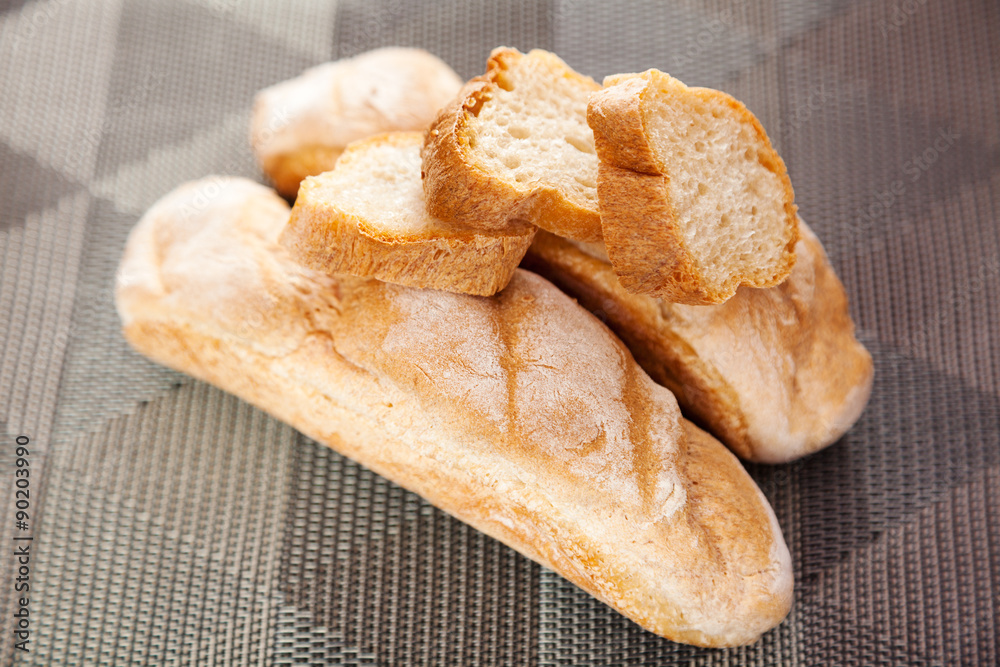 Homemade baguettes Homemade baguettes