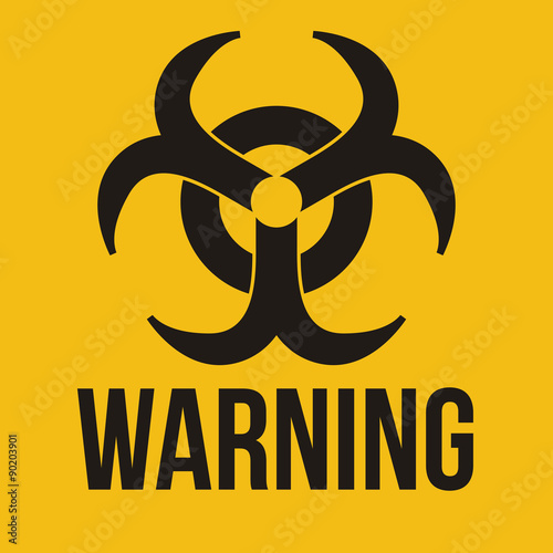 Warning sign design 