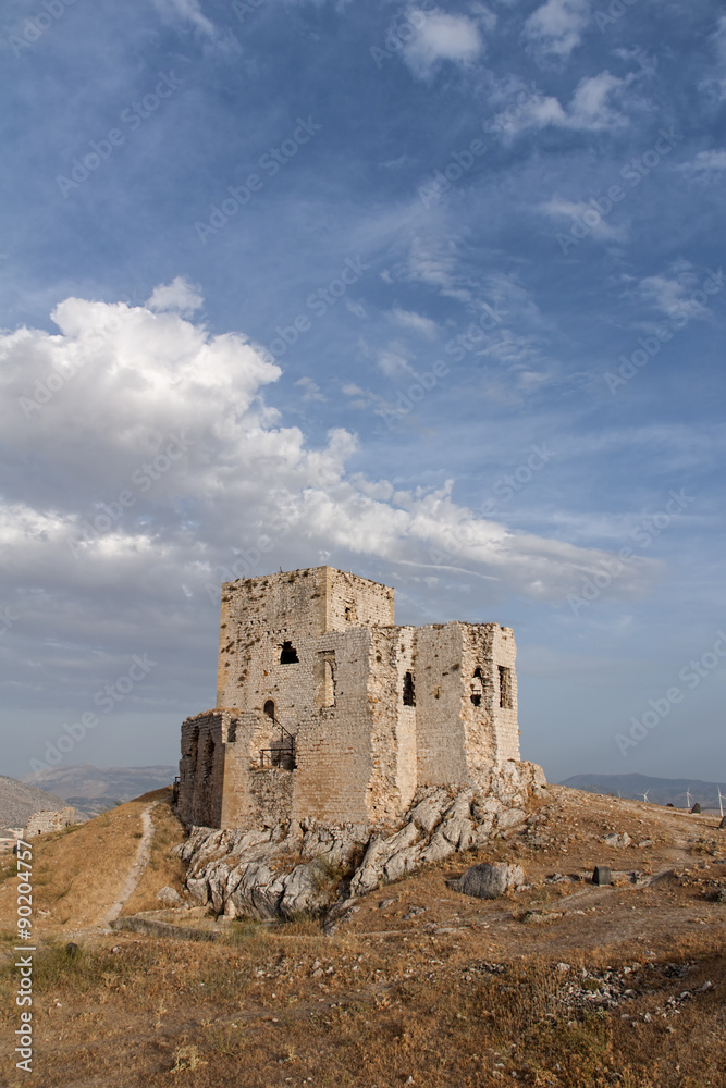 Castillo de Teba en la provincia de Málaga, Andalucía