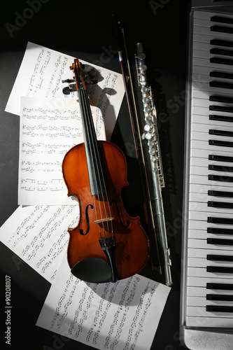 Musical instruments with mu...