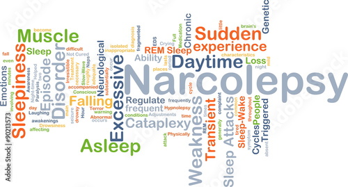 Narcolepsy background concept