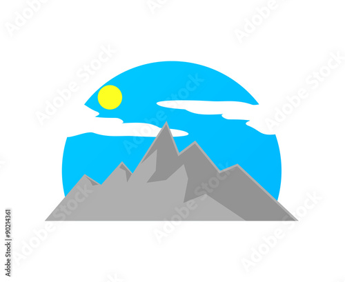 clouds beautiful mountains