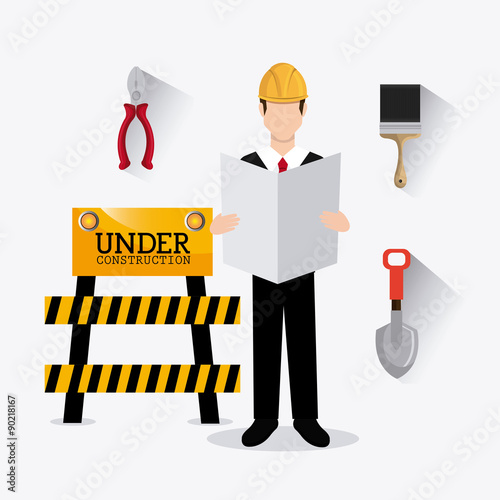 Under construction design.