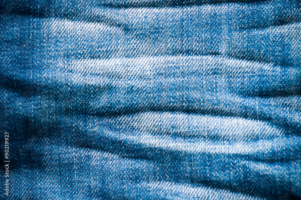 Naklejka premium Blue denim jeans