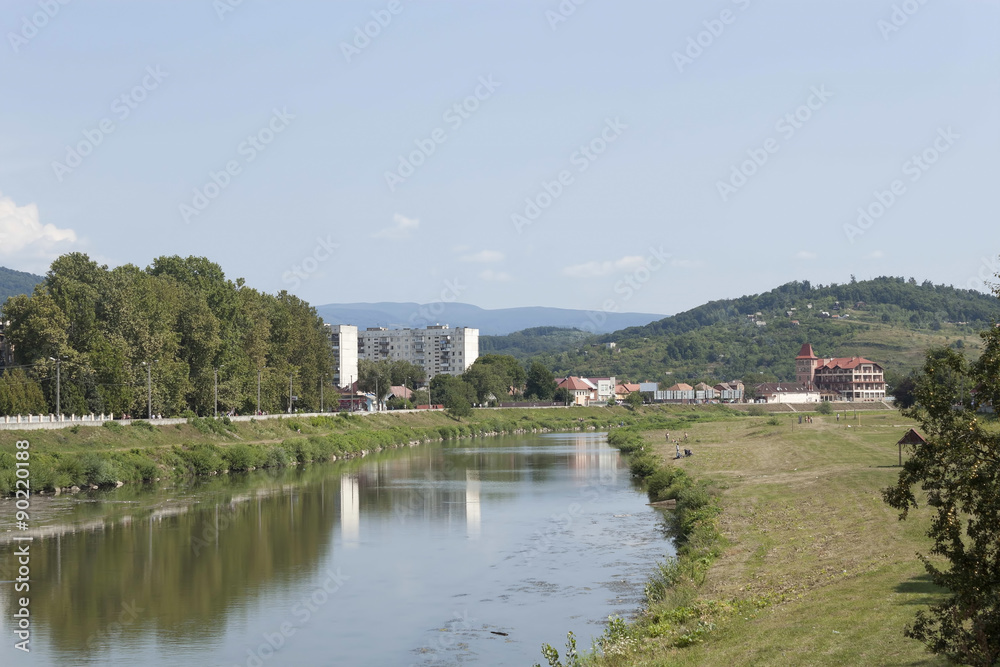 Latoritsa flowing through the center of Mukachevo Latoritsa flowing through the center of Mukachevo