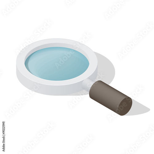 Loupe icometric icon
