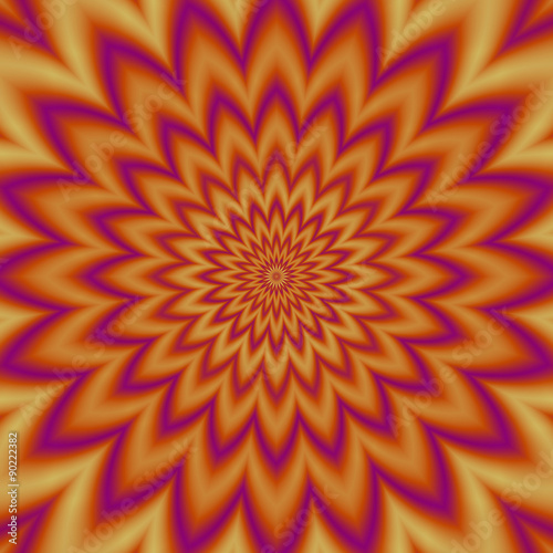 Fantasy abstract flower background