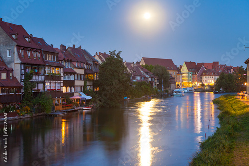 Bamberg bei Vollmond
