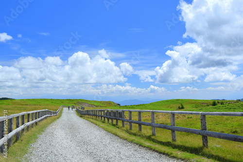 Mountain ranch and promenade