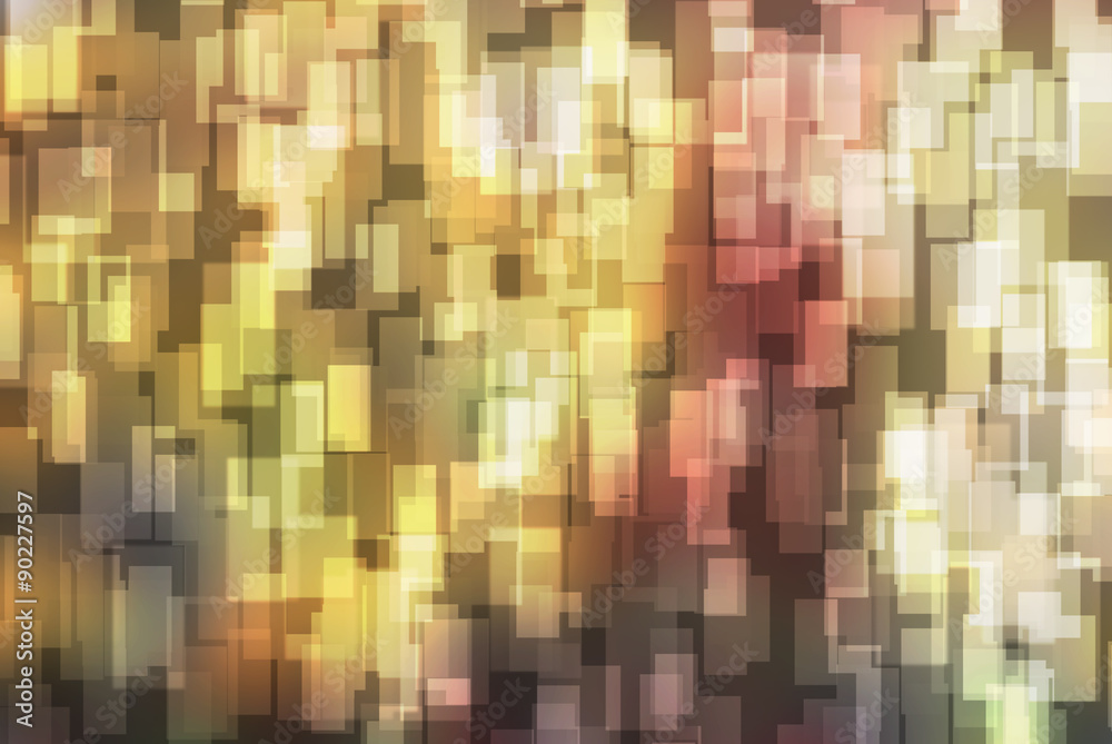Colorful blurry glittery winter holidays background in golden color with square pattern. Geometrical pattern. Colorful blurry glittery winter holidays background in golden color with square pattern. Geometrical pattern.