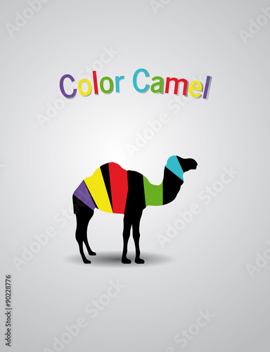 Colored Logo Camel