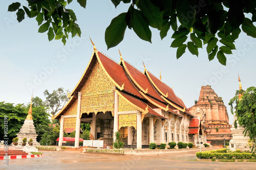 Wat Phra Sing temple Chiang Mai Province Asia Thailand