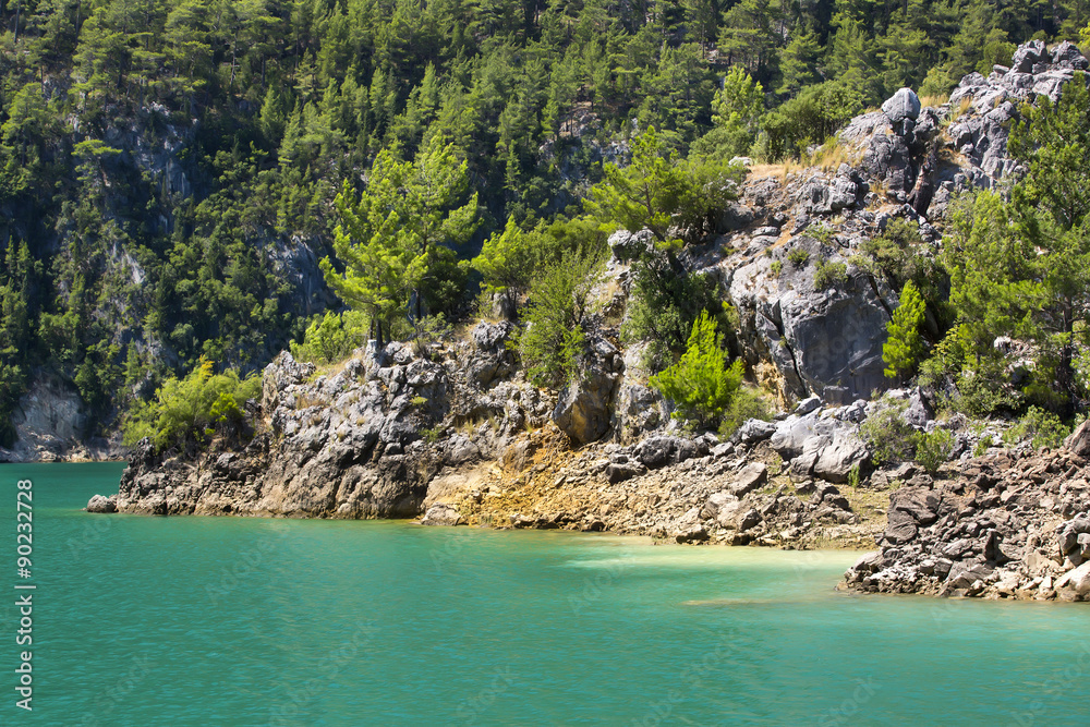 Big Green Canyon Nature Reserve in Turkey