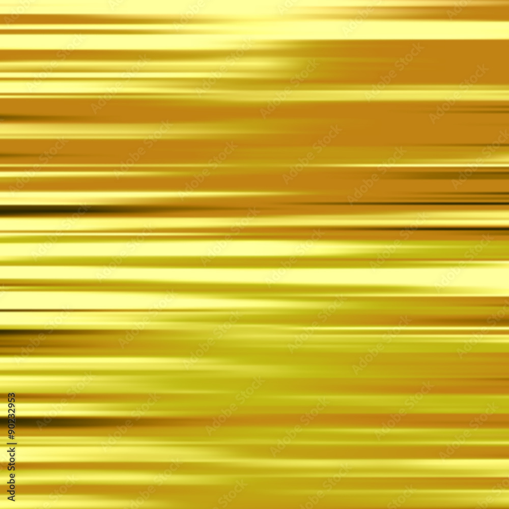 Gold waves background. Metal plate with reflected light. Gold waves background. Metal plate with reflected light.