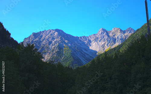 Alpenpanorama Brand bei Bludenz