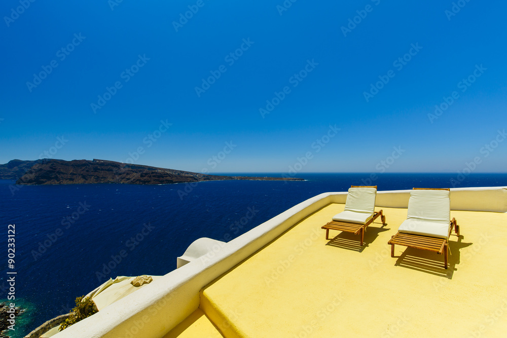 Fototapeta premium Santorini, Greece - Oia typical view