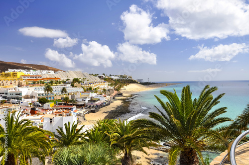 View on the Morro Jable. Jandia. Fuerteventura