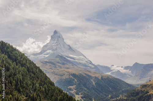 Zermatt, Dorf, Walliser Dorf, Sunnegga, Schwarzsee, Trockener Steg, Alpen, Schweizer Berge, Sommer, Wallis, Schweiz