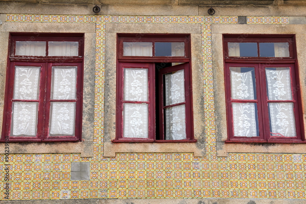 Fassade in Porto, Portugal