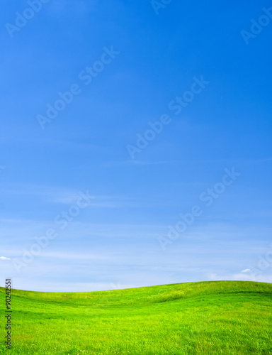 Green field and blue sky © Avantgarde