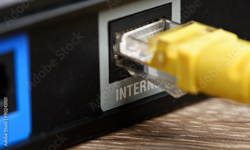 Obraz na płótnie Internet connection