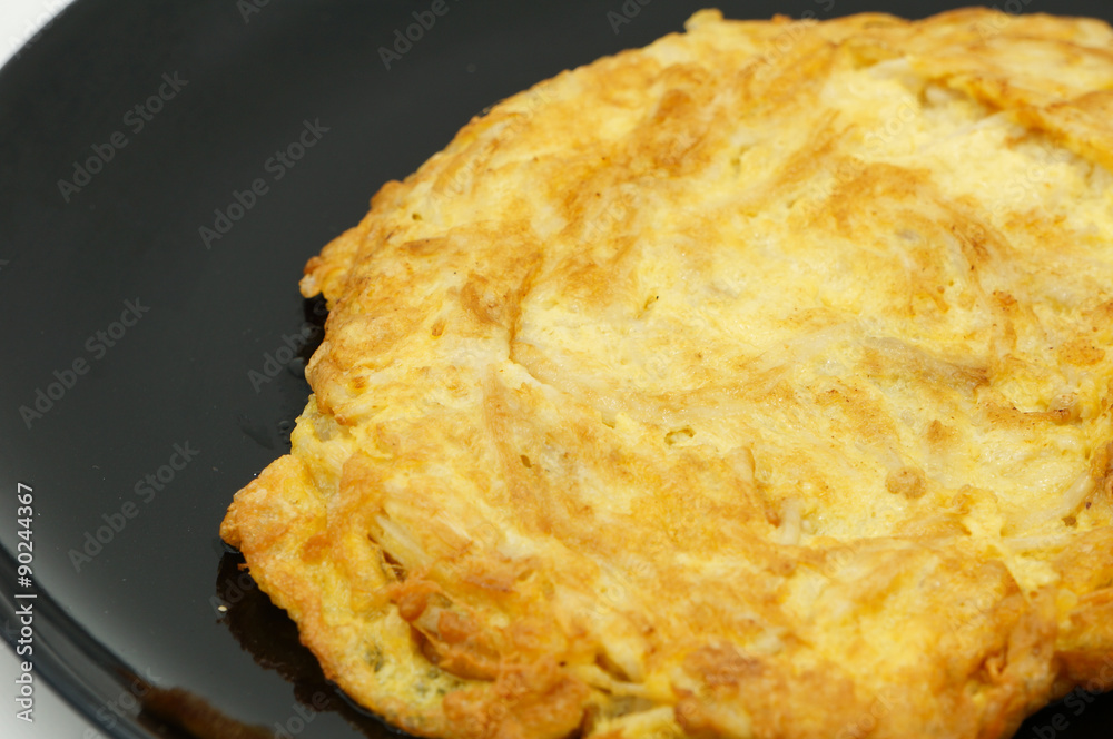 Omelet with mushroom Omelet with mushroom