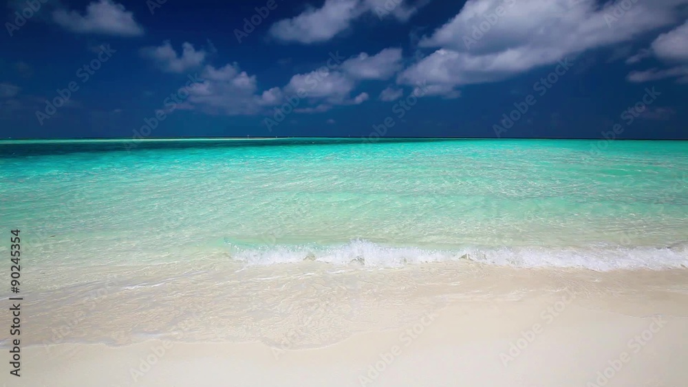 Romantic sandy beach with amazing clean lagoon in Maldives
Romantic sandy beach with amazing clean lagoon in Maldives